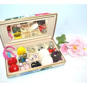 Vintage Earrings Retro to Hippie Twelve Pairs Pierced with Mele